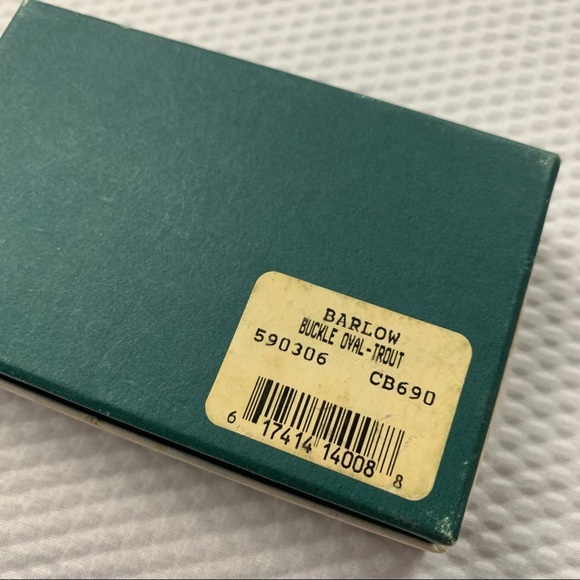 Vintage 1981 Barlow belt buckle - Picture 8 of 9